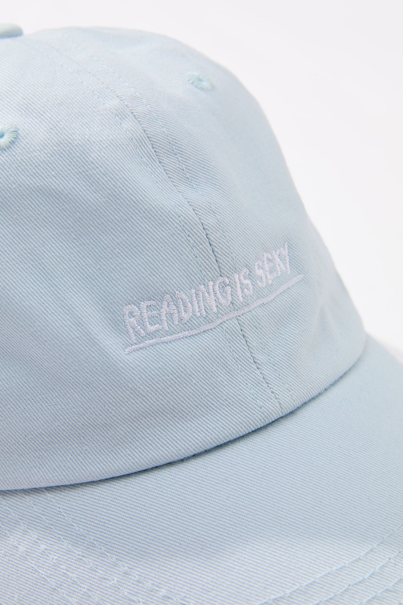 Dad Cap Babyblue Reading is Sexy