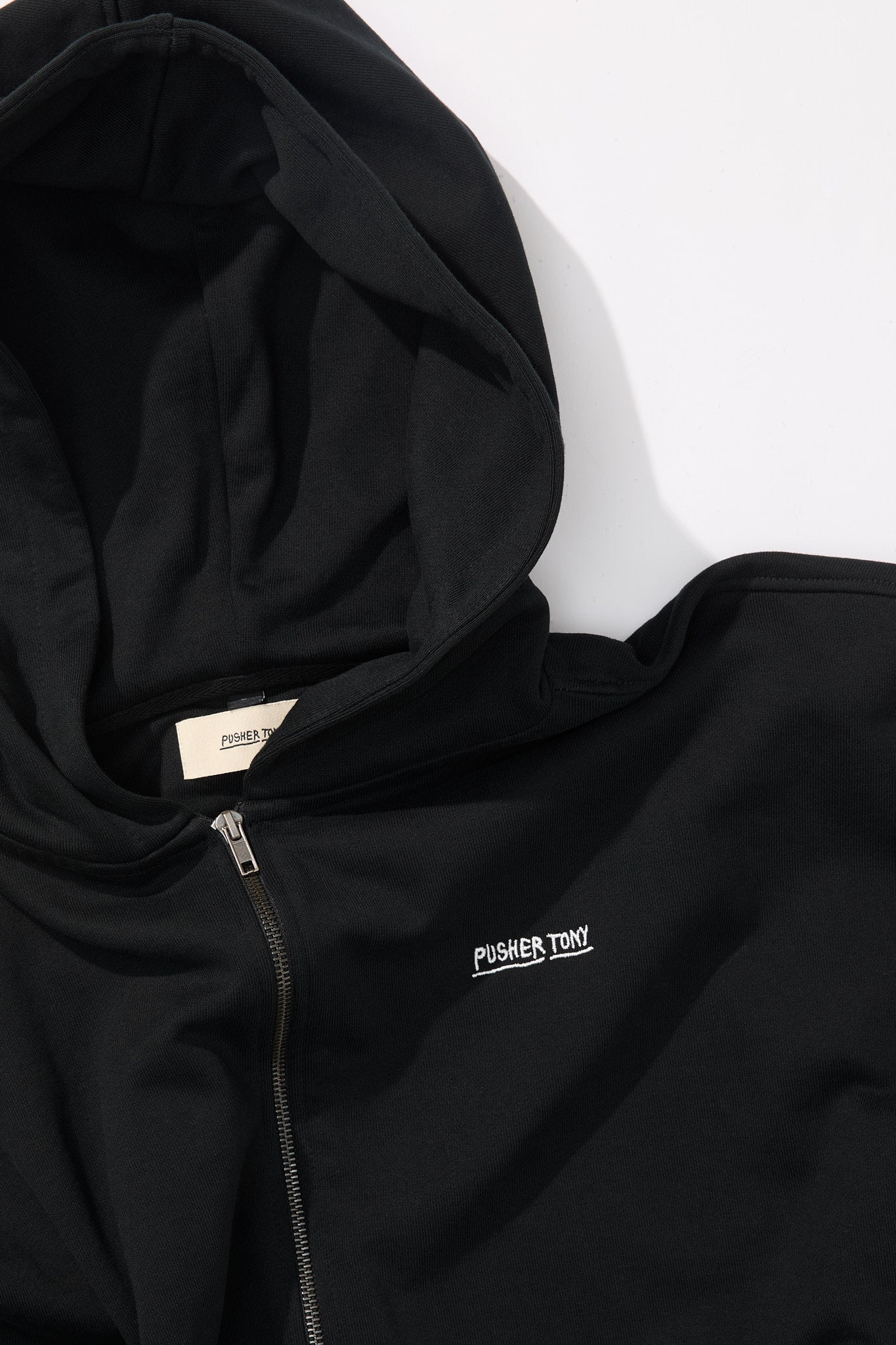 Zip-Hoodie Black Ignore Me