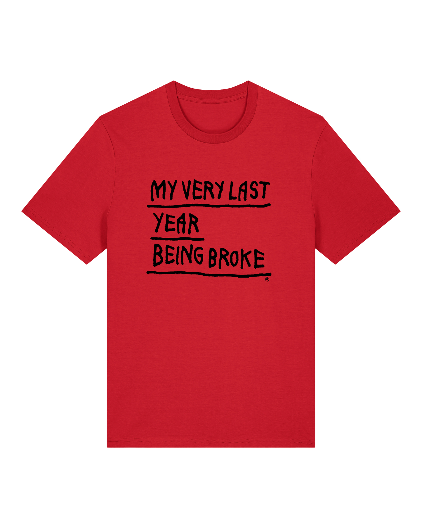 BROKE NO MORE SHIRT - RED